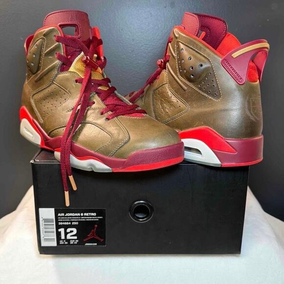 Nike Jordan Other - Nike Air Jordan 6 Retro Cigar | 384664-250 | 12M